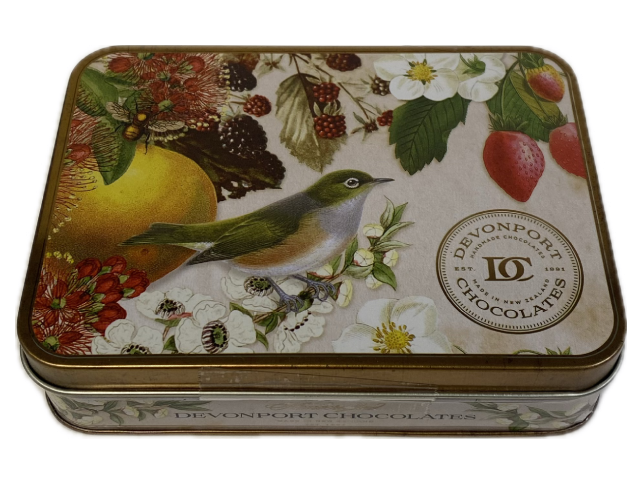 (image for) デボンポートチョコレート TIN VINTAGE NZ KEEPSAKE 165g 12 PC