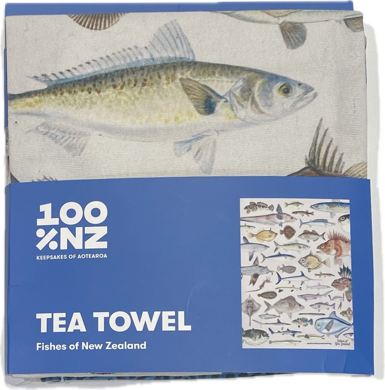 (image for) タオル、NZの魚, サイズ:500*700mm