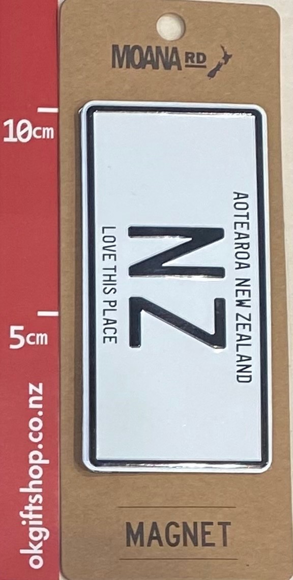 (image for) Magnet Number Plate NZ