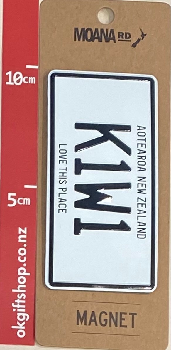 (image for) Number Plate Magnets