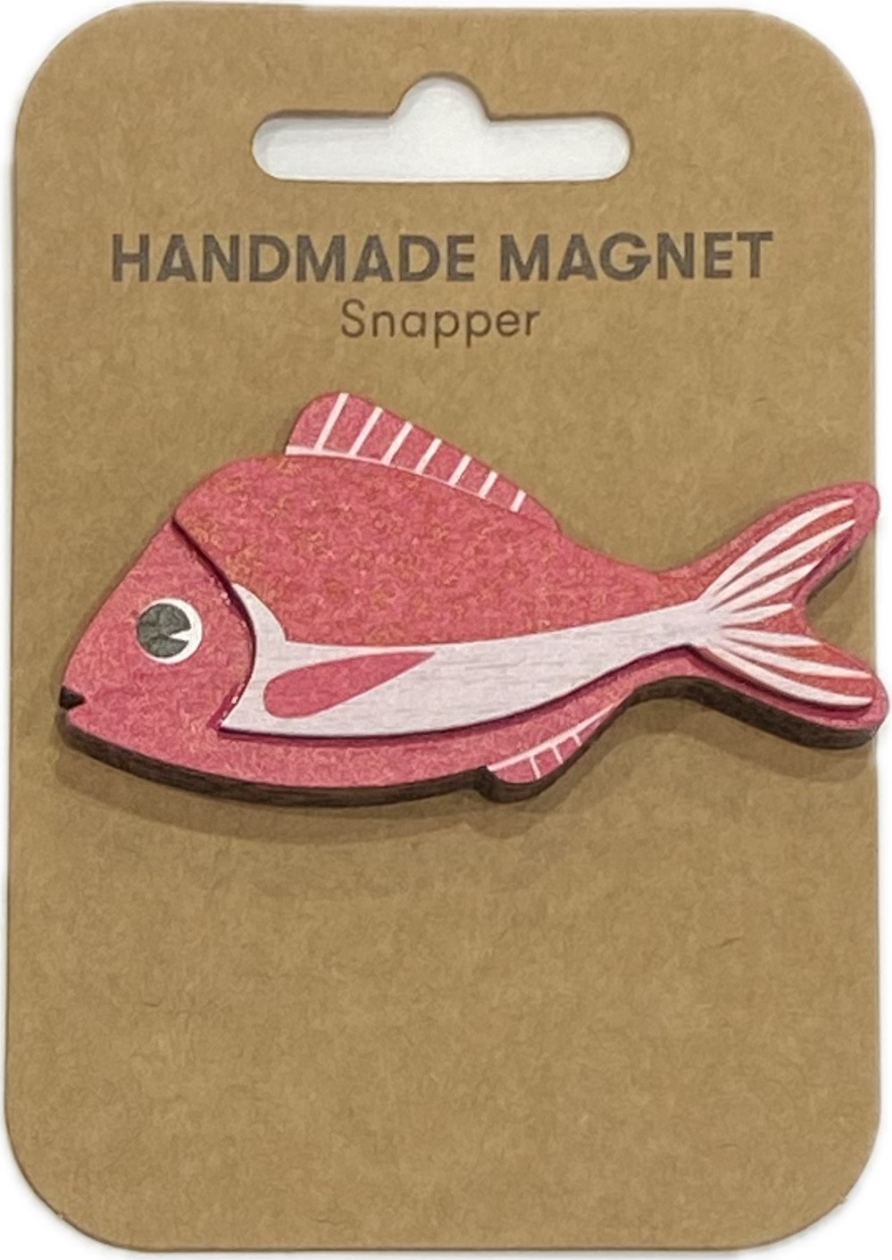 (image for) Wooden Magnet, Snapper