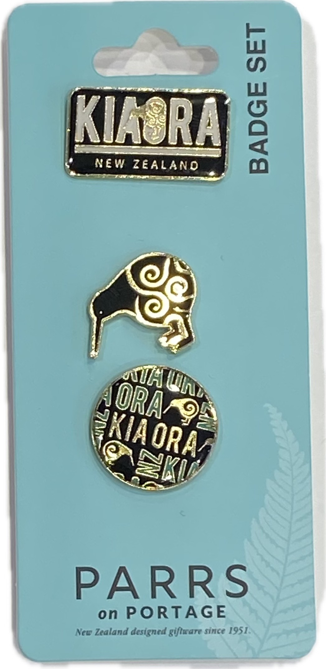 (image for) KIA ORA バッジ セット 3