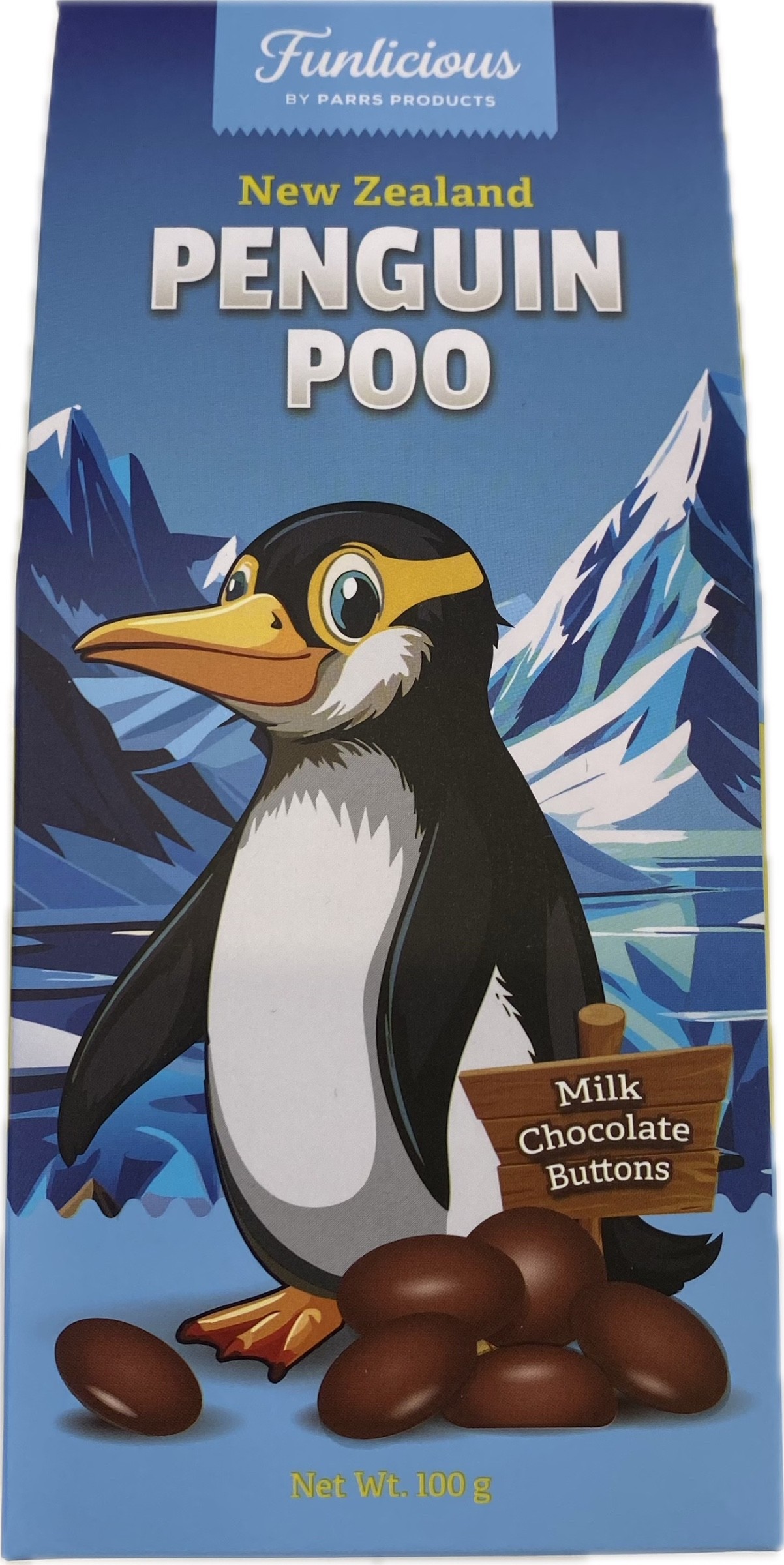 (image for) ミルクチョコレート Penguin Poo, サイズ:100G
