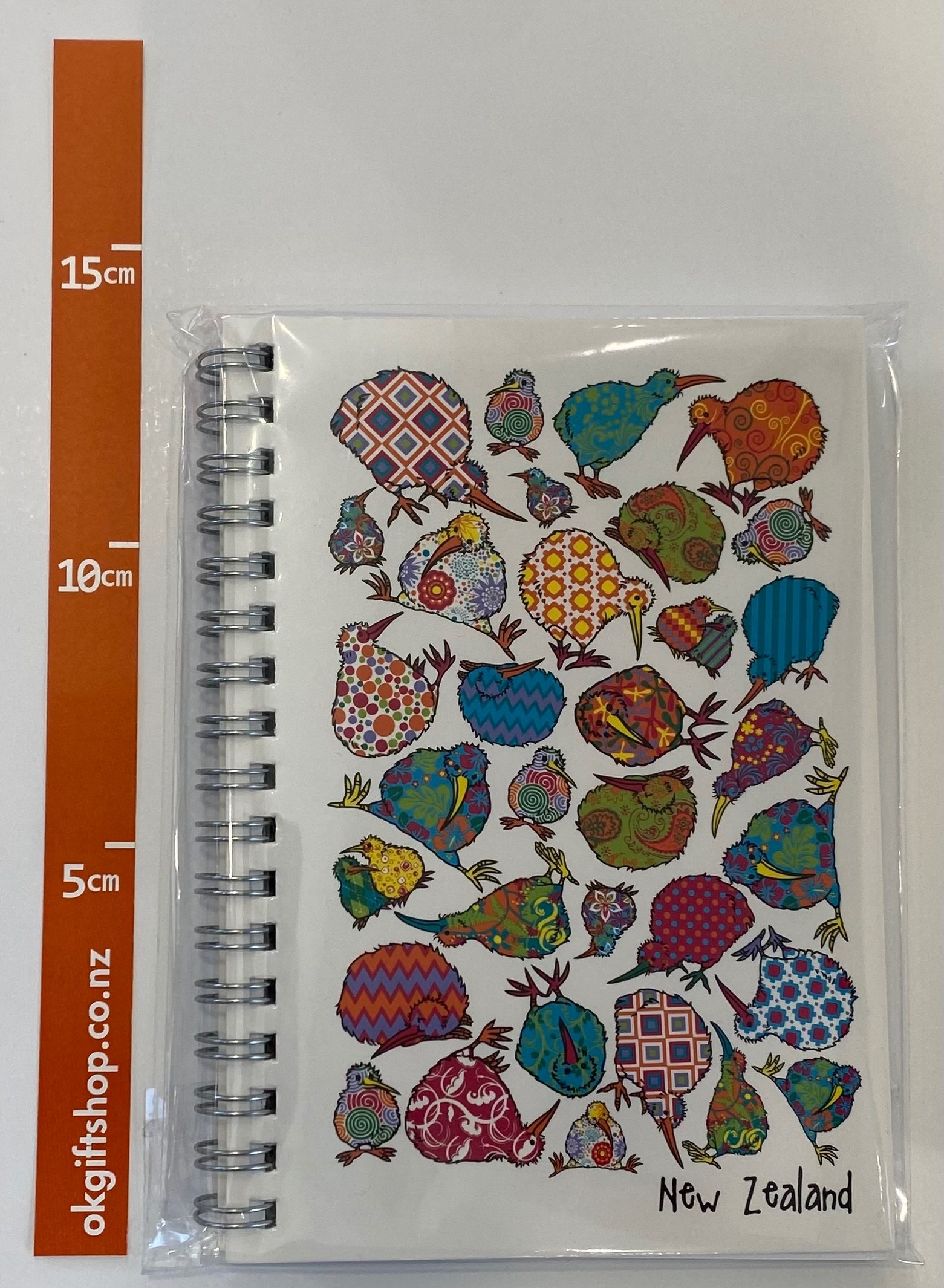 (image for) Spiral NotebookKaleidoscope Kiwi