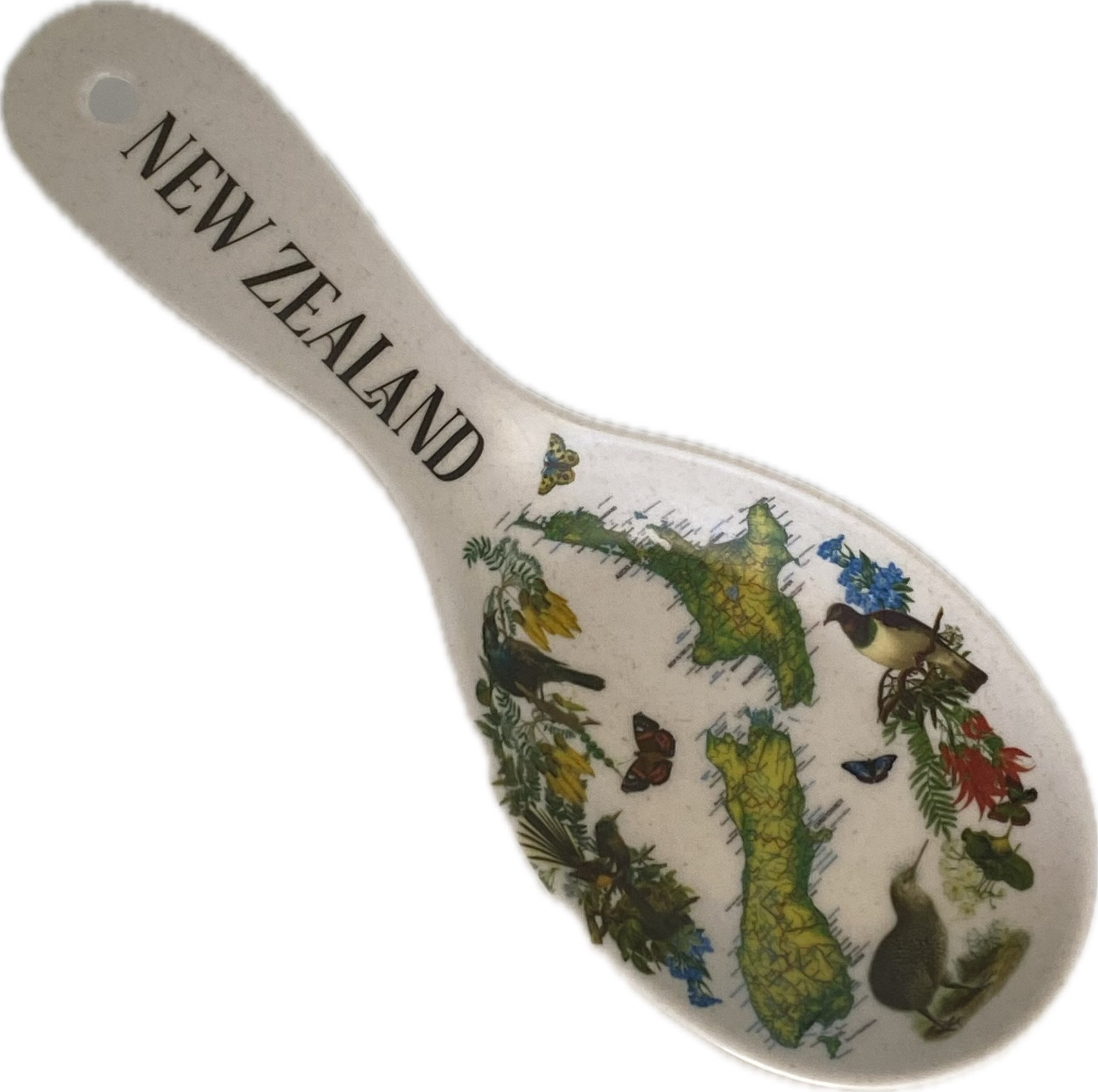 (image for) SPOON REST VINTAGE MAP, Size:BAMBOO