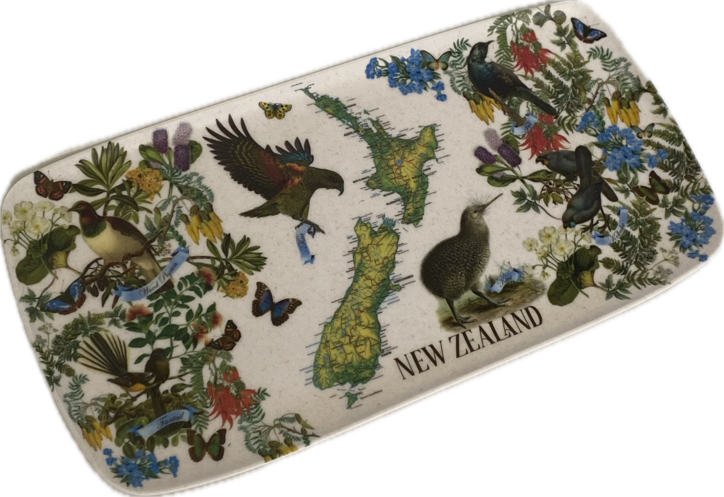 (image for) Vintage Map Tray , Size:BAMBOO