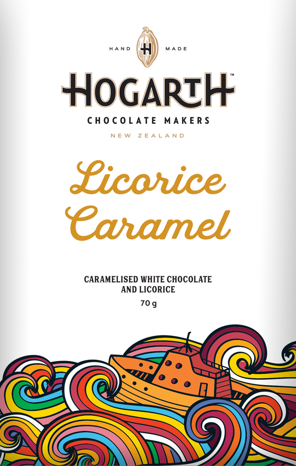 (image for) Hogarth Chocolate - リコリス・キャラメル 70g