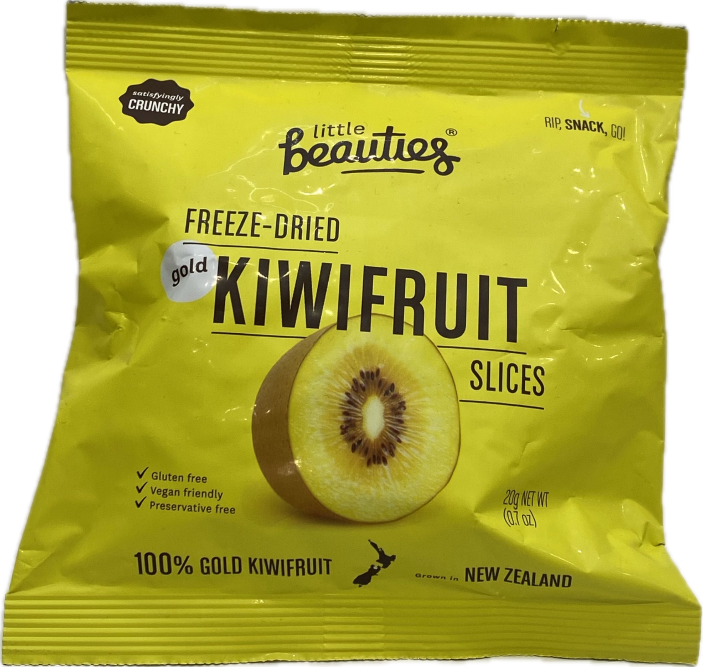 (image for) FREEZE DRIED GOLD KIWIFRUIT SLICES 20G