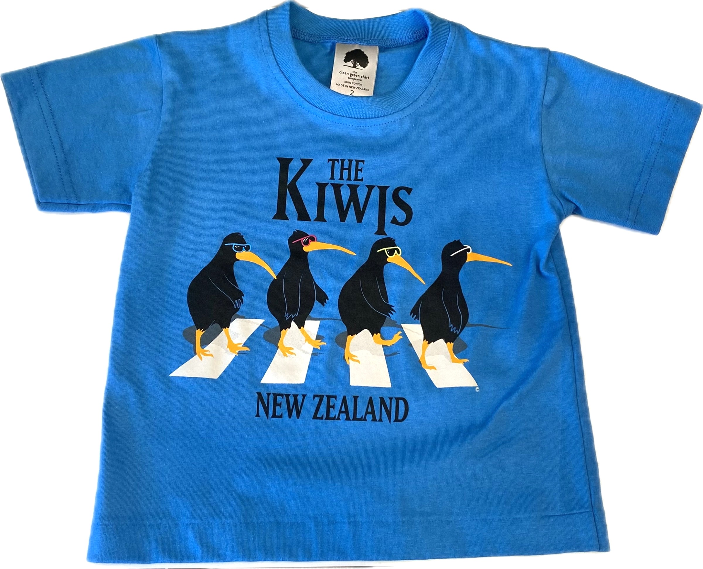 (image for) 子供用Tシャツ NZ製 ザ・キウィズ・アベイ, サイズ:2