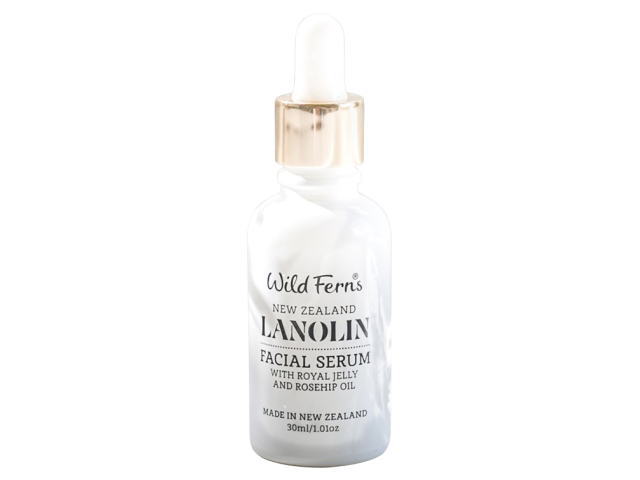 Lanolin Facial Serum with Royal Jelly and Rosehip Oil 30ml