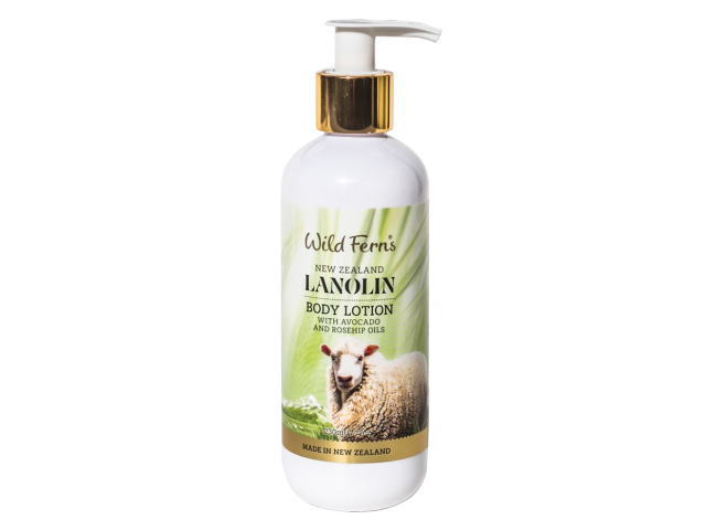 Lanolin Body Lotion with Avocado and Rosehip Oils 230ml