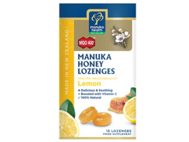 MGO 400+ Manuka Honey & Lemon Lozenges