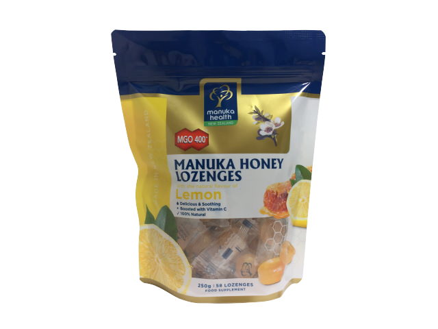 Manuka Honey & Lemon Lozenges Pouch