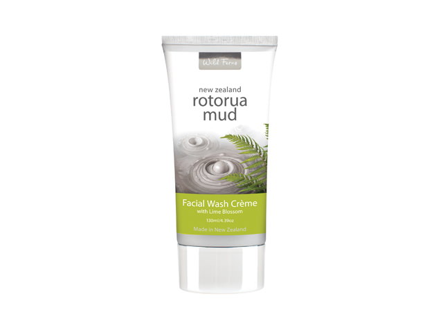 Rotorua Mud Facial Wash Creme with Lime Blossom (130ml)