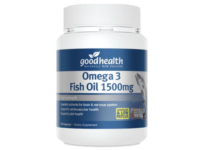 Omega 3 Fish Oil 1500mg (200caps)