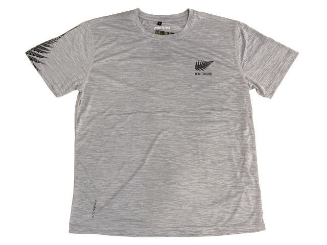 T-SHIRT ACTIVE FIT FERN ON SLEEVE/CHEST