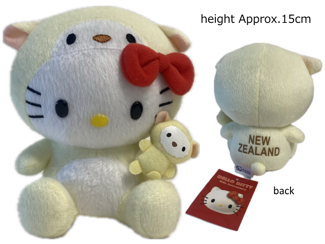 ハローキティー ぬいぐるみ 6インチ 羊 ハローキティー ぬいぐるみ 6インチ 羊