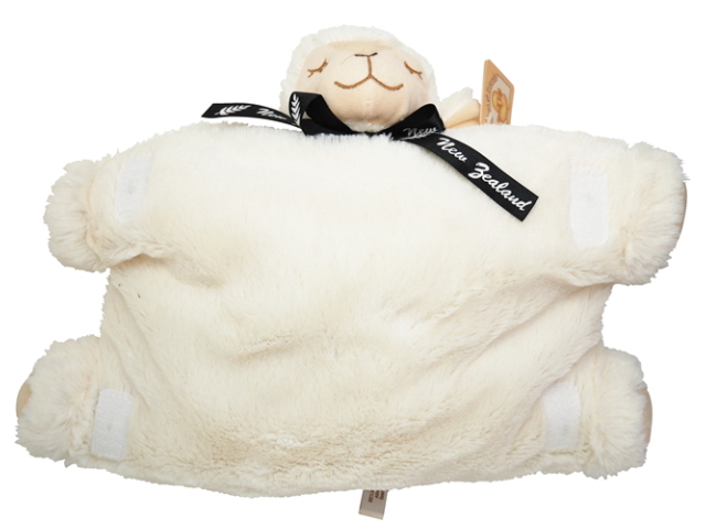 绵羊毛绒玩具 可折叠 可做枕头
