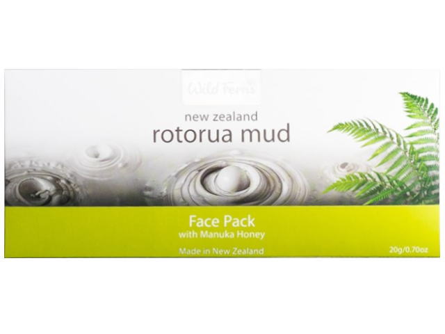 Rotorua Mud Face Pack with Manuka Honey Sachet 20g