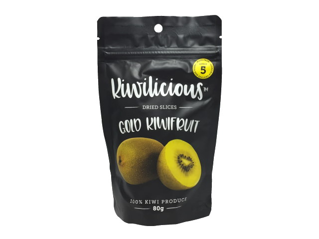 Kiwilicious Gold - Dried Zespri™ Gold Kiwifruit (80g)